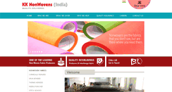 Desktop Screenshot of nonwovensindia.com
